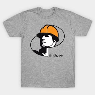 Bridges BRG.X Construction Man in Logo Cryptocurrency T-Shirt